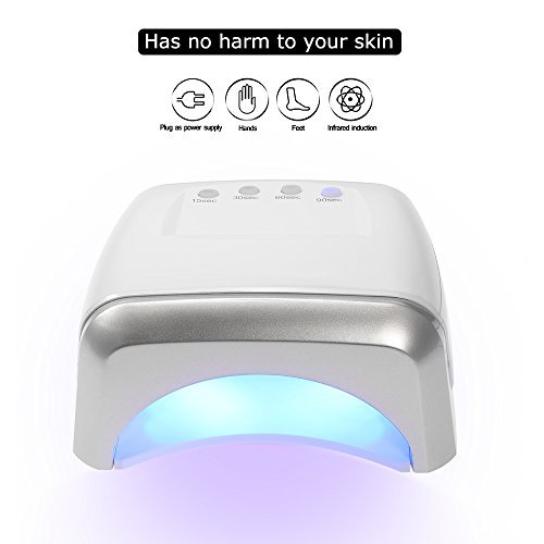 Anself 60W CCFL + LED UV Lamp Professional Nail Dryer Machine LED Nail Lamp Fingernails Toenails Curing UV Gel Nail Art Tool