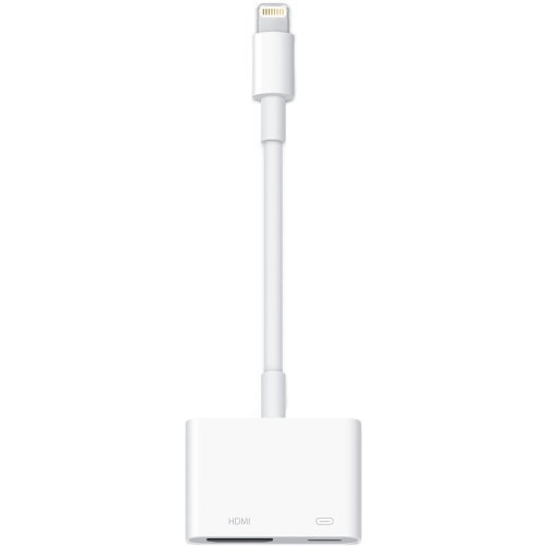 Apple Lightning Digital AV Adapter for Select iPhone, iPad and iPod Models (MD826AM/A)