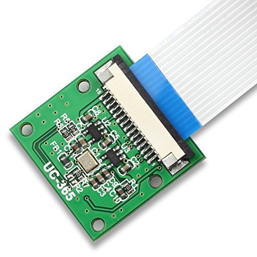 Arducam 5 Megapixels 1080p Sensor OV5647 Mini Camera Video Module with 15 Pin 1.0mm Pitch to 22 Pin 0.5mm and 15pin to 15pin 1.0mm Ribbon Cable for Raspberry Pi Model A/B/B+, Pi 2, Pi 3 and Pi ZERO