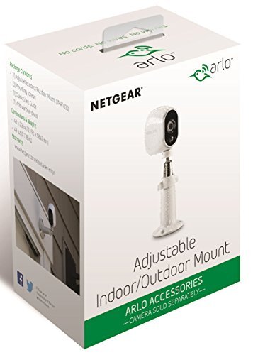 Arlo by NETGEAR Indoor/Outdoor Mount (White) – Arlo & Arlo Pro Compatible (VMA1000) [Official]