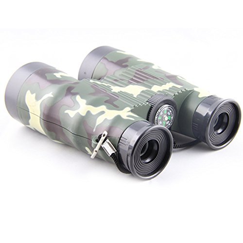 Army Camo Binoculars For Kids - Kids Set Toy Army Binoculars - Camouflage Binoculars Kids Play Outdoor Learning Toys - Great Children Binoculars