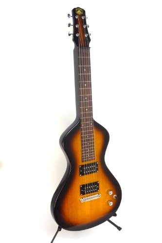 Asher Electro Hawaiian Junior Lap Steel Guitar - Tobacco - with gig bag