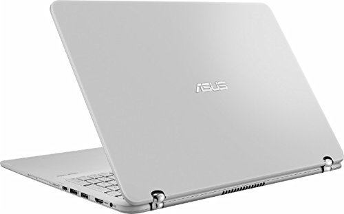 Asus - Q504UA-BHI5T13 2-in-1 15.6" Touch-Screen Laptop - Intel Core i5-7200U - 12GB Memory - 1TB Hard Drive - Sandblasted aluminum silver with chrome hinge