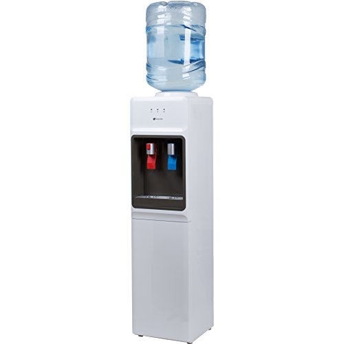 Avalon Top Loading Water Cooler Dispenser - Hot & Cold Water, Child Safety Lock, Innovative Slim Design, Holds 3 or 5 Gallon Bottles - UL/Energy Star Approved