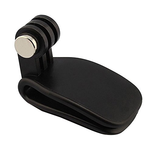 AxPower Black Travel Quick Clip Cap Backpack Hat Quick Clip Clamp Mount for GoPro HERO 1 2 3 3+ 4 XiaoMi Camera SJM