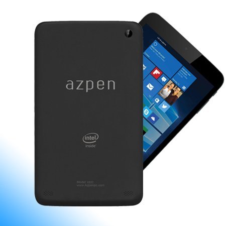 Azpen X852 8" Windows 10 Tablet Bluetooth Quad Core HDMI 2GB RAM 32GB Storage