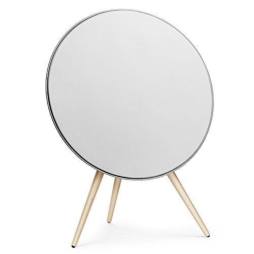 B&O PLAY by Bang & Olufsen Beoplay A9 Music System Multiroom Wireless Home Speaker (White & Maple)