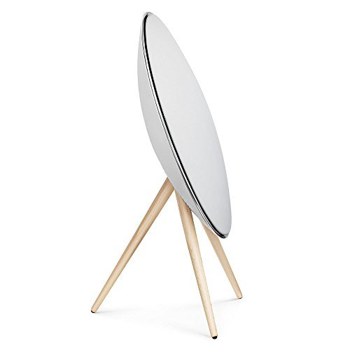 B&O PLAY by Bang & Olufsen Beoplay A9 Music System Multiroom Wireless Home Speaker (White & Maple)