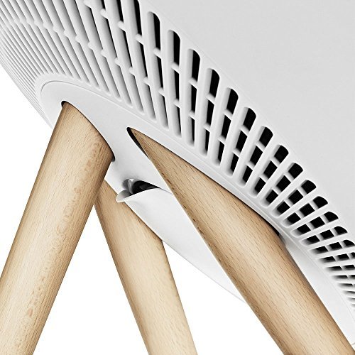 B&O PLAY by Bang & Olufsen Beoplay A9 Music System Multiroom Wireless Home Speaker (White & Maple)