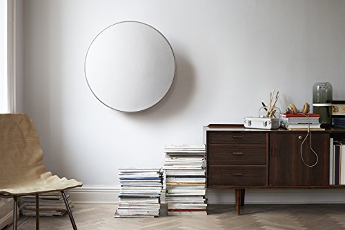 B&O PLAY by Bang & Olufsen Beoplay A9 Music System Multiroom Wireless Home Speaker (White & Maple)