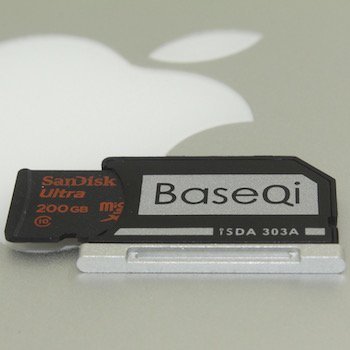 BASEQI Aluminum microSD Adapter