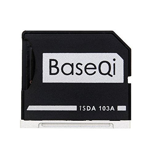 BASEQI aluminum microSD Adapter for MacBook Air 13" and MacBook Pro 13"/15" (Non-Retina)