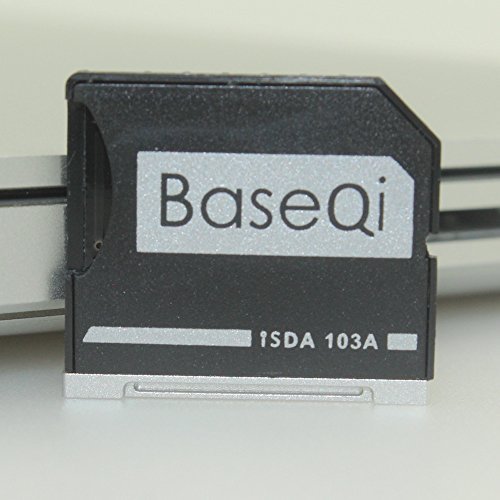 BASEQI aluminum microSD Adapter for MacBook Air 13" and MacBook Pro 13"/15" (Non-Retina)