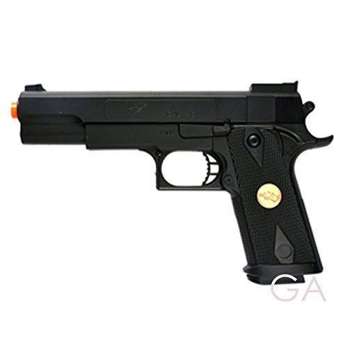 BBTac Airsoft Pistol Handgun Government .45 1911 Spring Loaded Gun