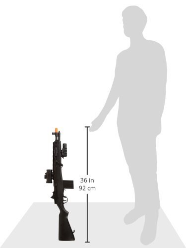 BBTac M305P Airsoft Gun M14 RIS Full Sized Spring Airsoft Rifle with Scope with Warranty