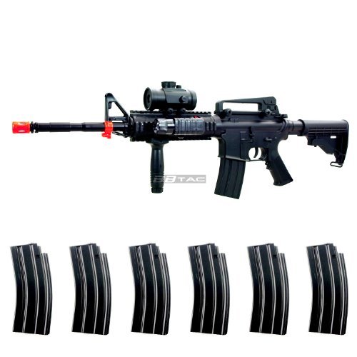 BBTac M83 Full Auto Electric Power LPEG Airsoft Gun with Warranty