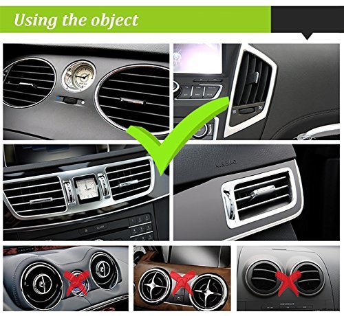 BE Universal Smartphones Car Air Vent Mount Holder Cradle Compatible with iPhone 7 7 Plus SE 6s 6 Plus 6 5s 5 4s 4 Samsung Galaxy S6 S5 S4 LG Nexus Sony Nokia and More (Black)