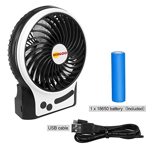 BENGOO Fan Portable USB Fan Mini Desktop Desk Table Electric Rechargeable Fan for laptop room office outdoor travel