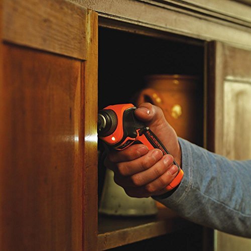 BLACK+DECKER BDCS30C 4-Volt MAX Lithium-Ion Cordless Rechargeable LED Screwdriver