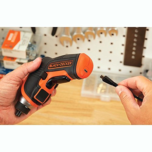 BLACK+DECKER BDCS30C 4-Volt MAX Lithium-Ion Cordless Rechargeable LED Screwdriver