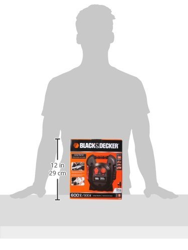 BLACK+DECKER J312B Jump Starter: 600 Peak/300 Instant Amps
