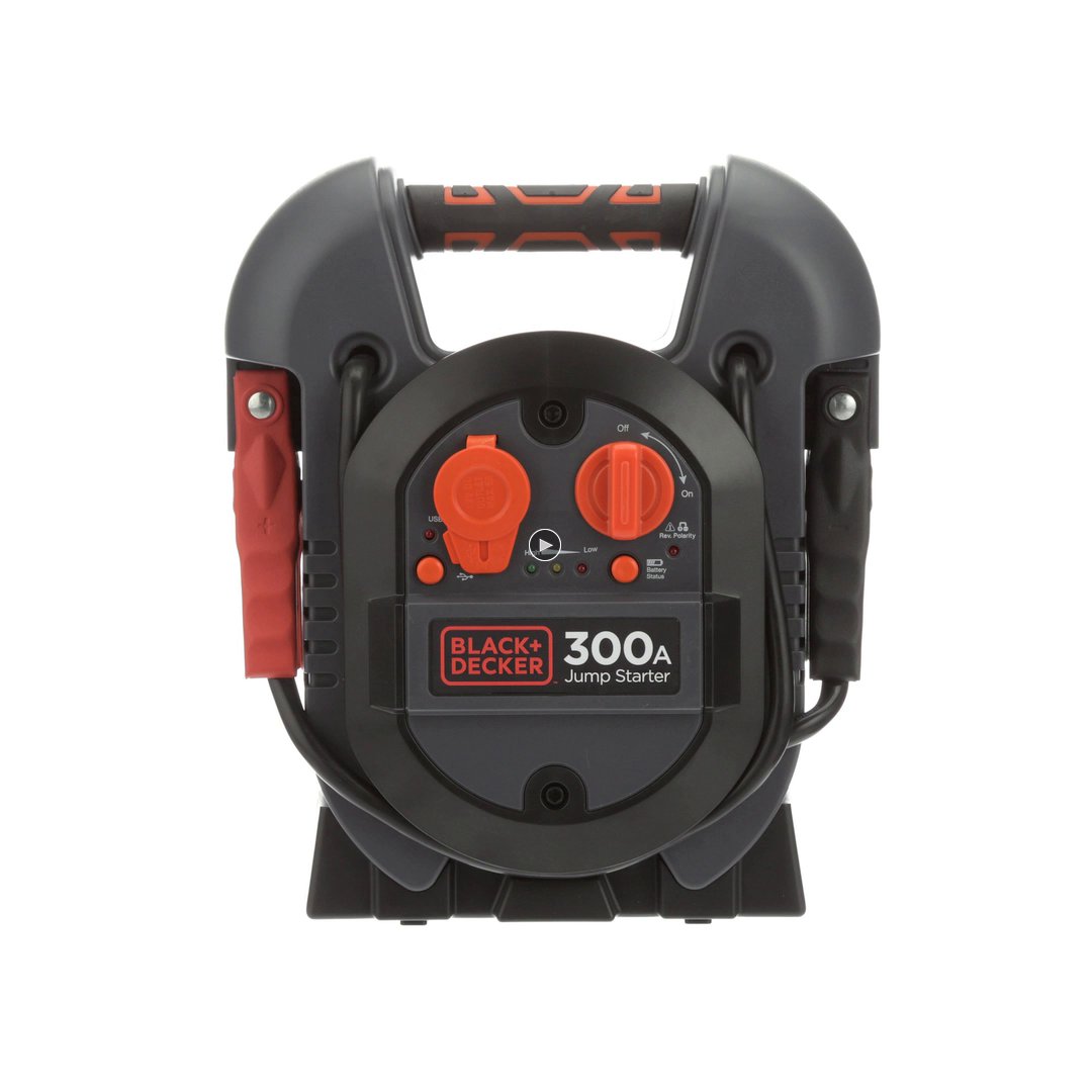 BLACK+DECKER J312B Jump Starter: 600 Peak/300 Instant Amps