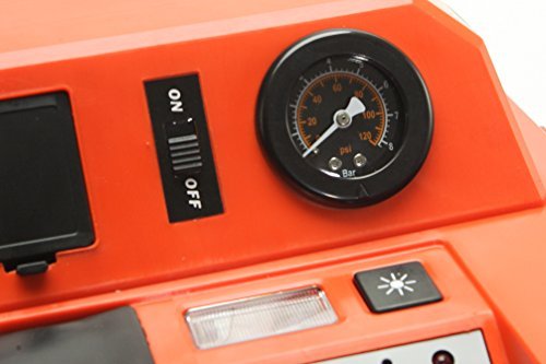 BLACK+DECKER JUS500IB Jump Starter: 1000 Peak/500 Instant Amps, 120 PSI Air Compressor