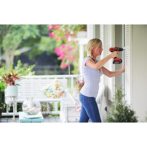 BLACK+DECKER LDX120C 20-Volt MAX Lithium-Ion Cordless Drill/Driver