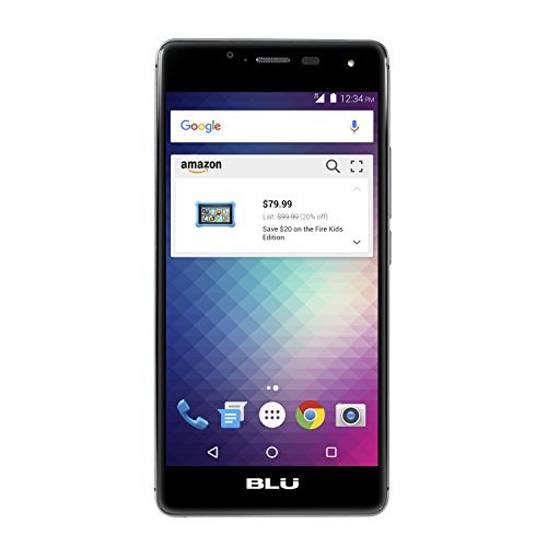 BLU R1 HD - 16 GB - Black - Prime Exclusive - with Lockscreen Offers & Ads