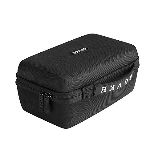 BOVKE Hard EVA Shockproof Protective Carrying Case for Garmin nuviCam nuvi 2797LMT 65LM 2757LM 2689LMT Tomtom Go Via Mio 6-7 Inch GPS Navigator and Accessories, Black