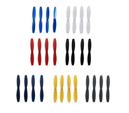 BTG Propellers Props for Parrot Minidrone Rolling Spider/airborne Cargo Drone/ Airborne Night Drone/ Hydrofoil Drone Minidrone Parrot Mambo Parrot Swing Parts 7 Colors