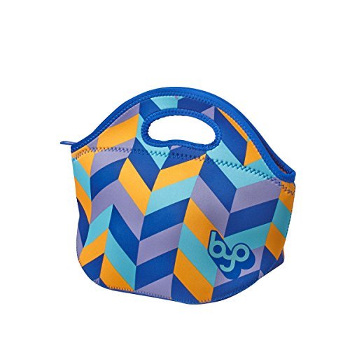 BYO by BUILT NY Rambler Neoprene Lunch Bag, Mod Chevron