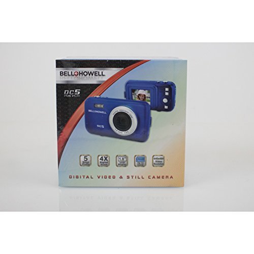 Bell+Howell DC5-R 5MP Digital Camera with 1.8-Inch LCD (Red)