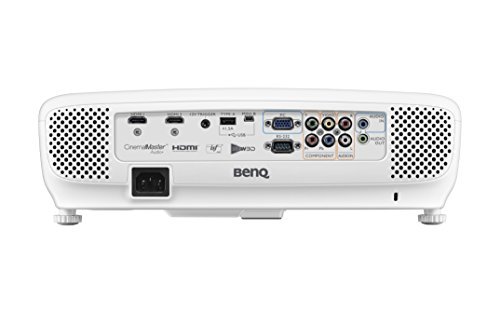 BenQ DLP HD 1080p Projector (HT2050) - 3D Home Theater Projector with All-Glass Cinema Grade Lens and RGBRGB Color Wheel