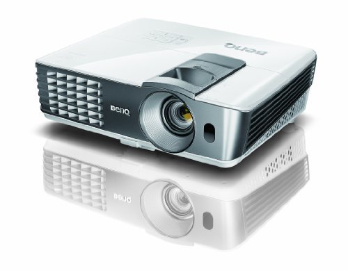 BenQ DLP HD 1080p Projector (W1070) - 3D Home Theater Projector with Lens Shift Technology and RGBRGB Color Wheel