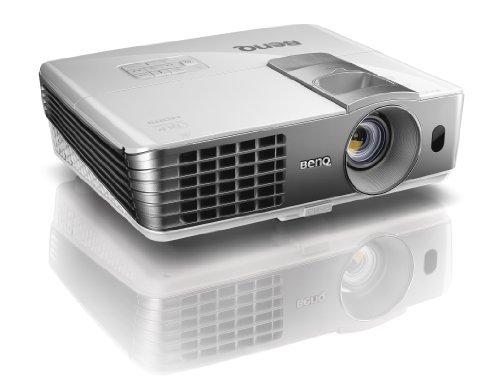 BenQ DLP HD 1080p Projector (W1070) - 3D Home Theater Projector with Lens Shift Technology and RGBRGB Color Wheel