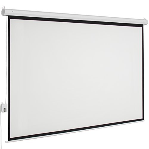 Best Choice Products Motorized Electric Auto HD Projection Screen, 100-Inch, 4:3 Display