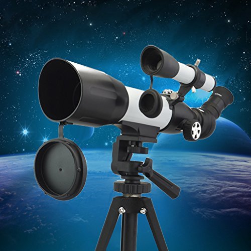 Bial 350X60mm Binoculars Monocular Astronomical Telescope w/ Tabletop Tripod & Compass & Carry Case