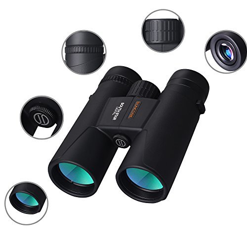 Binocular 12X42 Fogproof Binoculars Wide Angle Professional Bird Watching Binoculars High Powered Military Optical Telescope SouthStar Digital