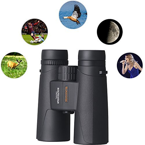 Binocular 12X42 Fogproof Binoculars Wide Angle Professional Bird Watching Binoculars High Powered Military Optical Telescope SouthStar Digital