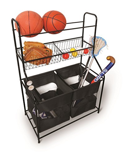 Bintopia 66601 Sport Storage Organizer, Black