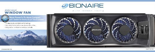 Bionaire Compact Window Fan with Manual Controls