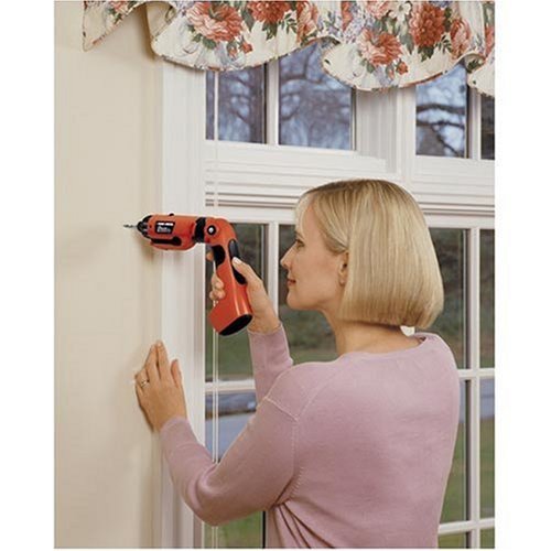 Black & Decker PD600 Pivot Plus 6-Volt Nicad Cordless Screwdriver with Articulating Head