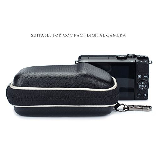 Black EVA Shock Resistant Compact Digital Camera Case For CANON PowerShot SX730 SX720 SX620 HS G9 X Nikon COOLPIX A900 W100 Panasonic Lumix DMC TZ80 TZ70 SONY Cyber-Shot DSC WX500 HX90 HX60 RX100