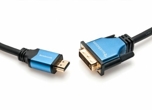 BlueRigger High Speed HDMI to DVI Adapter Cable (6.6 Feet/ 2 Meters)