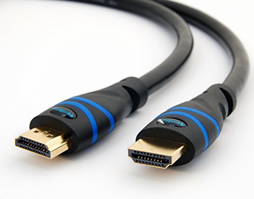 BlueRigger In-Wall High Speed HDMI Cable - 15 Feet (4.5 M) - CL3 Rated - Supports 4K, Ultra HD, 3D, 1080p, Ethernet and Audio Return (Latest Standard)