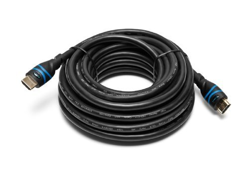 BlueRigger In-Wall High Speed HDMI Cable - 25 Feet (7.5 M) - CL3 Rated - Supports 4K, Ultra HD, 3D, 1080p, Ethernet and Audio Return (Latest Standard)