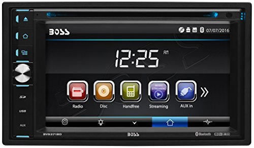 Boss Audio Systems Boss Audio BV9371BD Bluetooth, Double Din 6.2 Inch Detachable touch Screen, DVD/CD/USB/SD/MP3 Am/FM Receiver, Wireless Remote