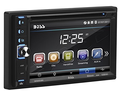 Boss Audio Systems Boss Audio BV9371BD Bluetooth, Double Din 6.2 Inch Detachable touch Screen, DVD/CD/USB/SD/MP3 Am/FM Receiver, Wireless Remote