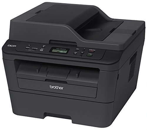 Brother DCP-L2540DW Wireless Monochrome Compact Laser Multi-Function Printer, Up to 250-Sheet Capacity Tray, Amazon Dash Replenishment Enabled